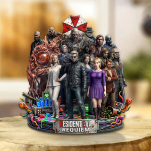 Resident Evil Requiem Custom Shape Acrylic Plaque - TMTHU5126