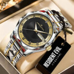 Resident Evil Requiem Alloy Luxury Quartz Watch – TANTN22221