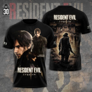 Resident Evil Requiem x Leon Scott Kennedy 3D Apparel - GNE5901