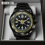 Resident Evil Black Stainless Steel Watch – GNE5862