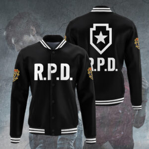 Resident Evil 2 Remake x Leon Scott Kennedy Varsity Jacket - GNE5353.6