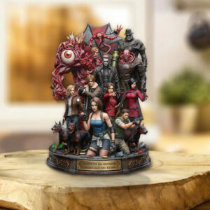 Resident Evil 30th Anniversary Custom Shape Acrylic Plaque - GNE5747