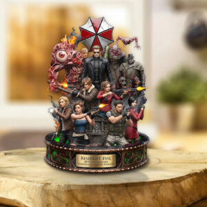 Resident Evil 30th Anniversary Custom Shape Acrylic Plaque - GNE5750