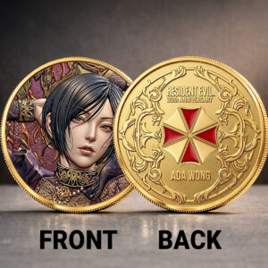 Resident Evil x Ada Wong 30th Anniversary Commemorative Coin - GNE6158
