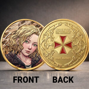 Resident Evil x Grace Ashcroft 30th Anniversary Commemorative Coin - GNE6159