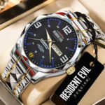 Resident Evil Requiem Alloy Luxury Quartz Watch – TANTN22227