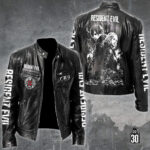 Resident Evil Requiem Motorcycle Leather Jacket – GNE5760