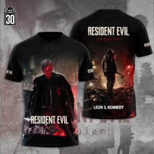 Resident Evil Requiem x Leon Scott Kennedy 3D Apparel - GNE6029