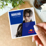 Resident Evil Requiem x Red Bull Racing Glossy Die Cut Sticker – GNE5868