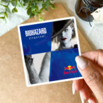 Resident Evil Requiem x Red Bull Racing Glossy Die Cut Sticker – GNE5869