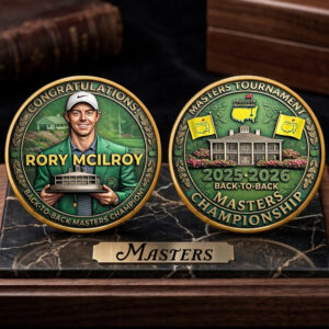 Masters Tournament x Rory McIlroy 2026 Champion Commemorative Coin - TMTHU5108