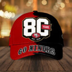 San Francisco 49ers 80th Anniverasry Classic Cap – TANTN22248