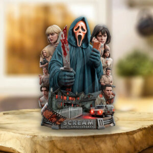 Scream 30th Anniversary 2026 Custom Shape Acrylic Plaque - TMTHU4968