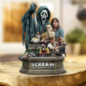 Scream 30th Anniversary Custom Shape Acrylic Plaque - TMTHU4967