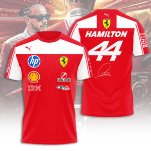 Scuderia Ferrari F1 Team x Lewis Hamilton 2026 3D Apparel - TANTN22479