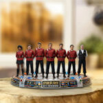 Star Trek 60th Aniversary 2026 Custom Shape Acrylic Plaque – TMTHU5176