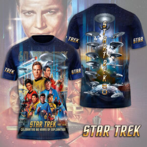 Star Trek 60th Anniversary 2026 3D Apparel - TMTHU4732