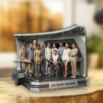 Star Trek 60th Anniversary 2026 Custom Shape Acrylic Plaque – TMTHU5096