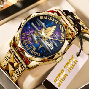 Star Trek 60th Anniversary 2026 Alloy Luxury Quartz Watch - TMTHU4824