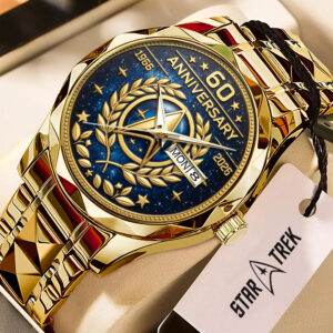 Star Trek 60th Anniversary 2026 Alloy Luxury Quartz Watch - TMTHU4865