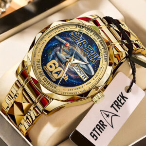 Star Trek 60th Anniversary 2026 Alloy Luxury Quartz Watch - TMTHU4983