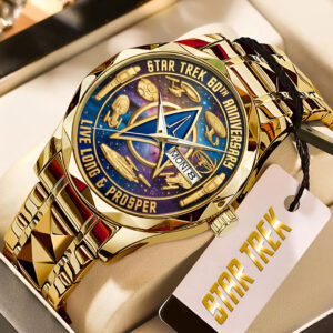 Star Trek 60th Anniversary 2026 Alloy Luxury Quartz Watch - TMTHU4986