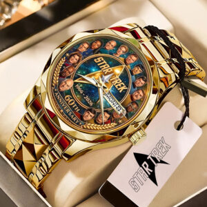 Star Trek 60th Anniversary 2026 Alloy Luxury Quartz Watch - TMTHU5007