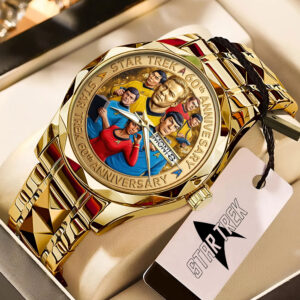 Star Trek 60th Anniversary 2026 Alloy Luxury Quartz Watch - TMTHU5346
