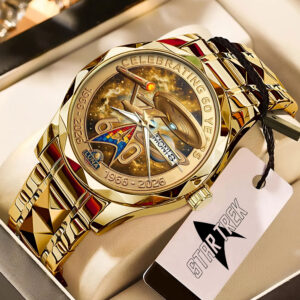 Star Trek 60th Anniversary 2026 Alloy Luxury Quartz Watch - TMTHU5349