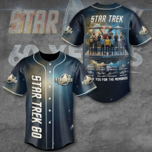 Star Trek 60th Anniversary 2026 Baseball Jersey - TMTHU4740