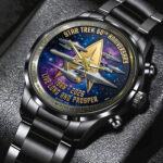 Star Trek 60th Anniversary 2026 Black Stainless Steel Watch – TMTHU4746
