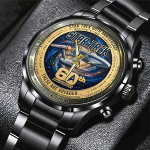 Star Trek 60th Anniversary 2026 Black Stainless Steel Watch - TMTHU4984