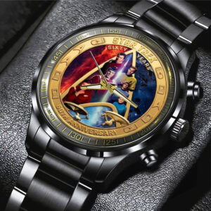 Star Trek 60th Anniversary 2026 Black Stainless Steel Watch - TMTHU5341