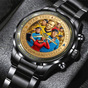 Star Trek 60th Anniversary 2026 Black Stainless Steel Watch - TMTHU5347