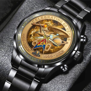 Star Trek 60th Anniversary 2026 Black Stainless Steel Watch - TMTHU5350