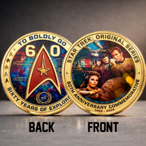 Star Trek 60th Anniversary 2026 Commemorative Coin - TMTHU5290