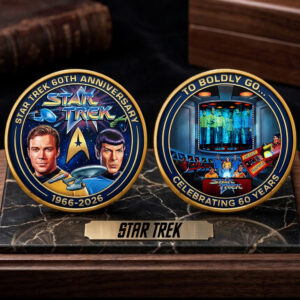 Star Trek 60th Anniversary 2026 Commemorative Coin - TMTHU4806