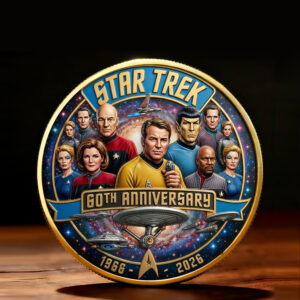 Star Trek 60th Anniversary 2026 Commemorative Coin - TMTHU4841