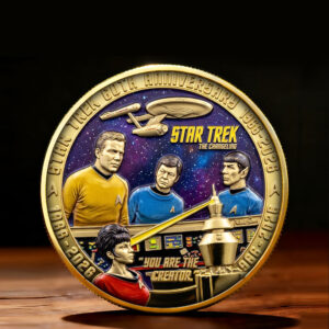 Star Trek 60th Anniversary 2026 Commemorative Coin - TMTHU5015