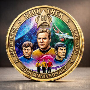 Star Trek 60th Anniversary 2026 Commemorative Coin - TMTHU5197