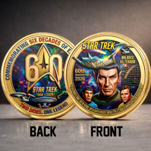 Star Trek 60th Anniversary 2026 Commemorative Coin - TMTHU5354
