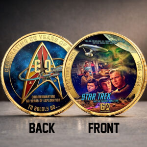 Star Trek 60th Anniversary 2026 Commemorative Coin - TMTHU5355