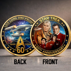 Star Trek 60th Anniversary 2026 Commemorative Coin - TMTHU5382