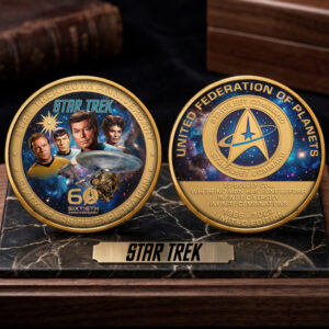 Star Trek 60th Anniversary 2026 Commemorative Coin - TMTHU5384