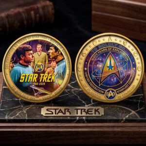 Star Trek 60th Anniversary 2026 Commemorative Coin - TMTHU5391