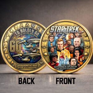 Star Trek 60th Anniversary 2026 Commemorative Coin - TMTHU5443