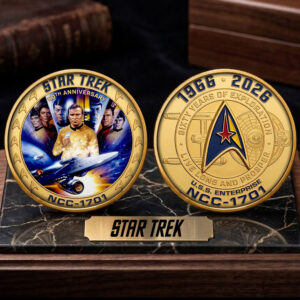 Star Trek 60th Anniversary 2026 Commemorative Coin - TMTHU5476