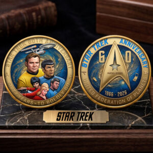 Star Trek 60th Anniversary 2026 Commemorative Coin - TMTHU5479