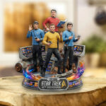Star Trek 60th Anniversary 2026 Custom Shape Acrylic Plaque – TMTHU4799