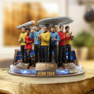 Star Trek 60th Anniversary 2026 Custom Shape Acrylic Plaque - TMTHU4800